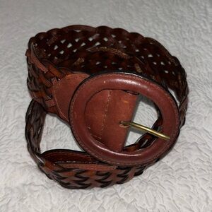 Banana Republic Braided Leather Belt
